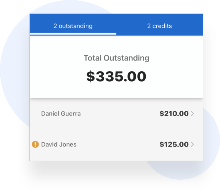 client balances