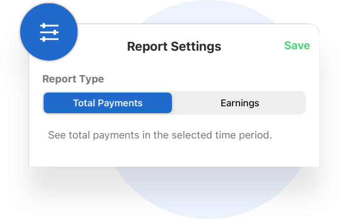 report settings
