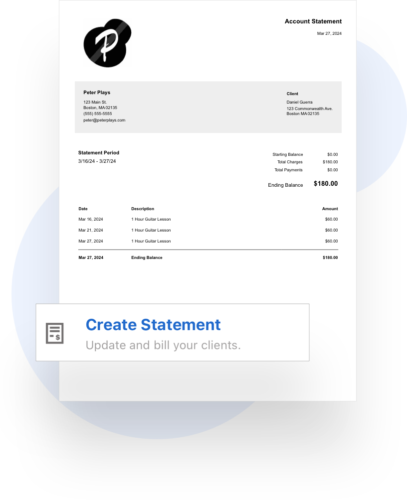 statement document